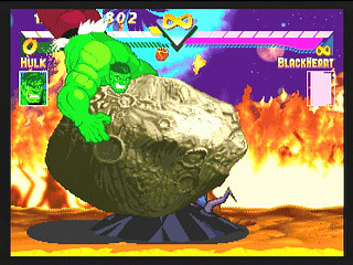 Sega Saturn Game - Marvel Super Heroes (Japan) [T-1215G] - マーヴル・スーパーヒーローズ - Screenshot #14