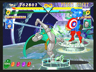 Sega Saturn Game - Marvel Super Heroes (Japan) [T-1215G] - マーヴル・スーパーヒーローズ - Screenshot #21