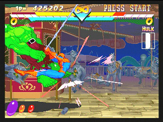 Sega Saturn Game - Marvel Super Heroes (Japan) [T-1215G] - マーヴル・スーパーヒーローズ - Screenshot #30