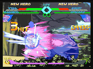 Sega Saturn Game - X-Men Vs. Street Fighter (Kakuchou Ram Cartridge 4MB Fuzoku) (Japan) [T-1226G] - エックスメンＶＳ．ストリートファイター　（拡張ラムカートリッジ４ＭＢ付属） - Screenshot #16