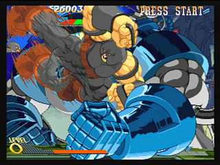 Sega Saturn Game - X-Men Vs. Street Fighter (Kakuchou Ram Cartridge 4MB Fuzoku) (Japan) [T-1226G] - エックスメンＶＳ．ストリートファイター　（拡張ラムカートリッジ４ＭＢ付属） - Screenshot #39