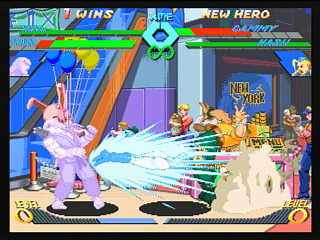 Sega Saturn Game - X-Men Vs. Street Fighter (Japan) [T-1227G] - エックスメンＶＳ．ストリートファイター - Screenshot #8