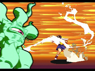 Sega Saturn Game - Marvel Super Heroes Vs. Street Fighter (Kakuchou Ram Cartridge 4MB Fuzoku) (Japan) [T-1238G] - マーヴル・スーパーヒーローズＶＳ．ストリートファイター　（拡張ラムカートリッジ４ＭＢ付属） - Screenshot #21