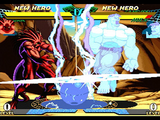 Sega Saturn Game - Marvel Super Heroes Vs. Street Fighter (Japan) [T-1239G] - マーヴル・スーパーヒーローズＶＳ．ストリートファイター - Screenshot #29