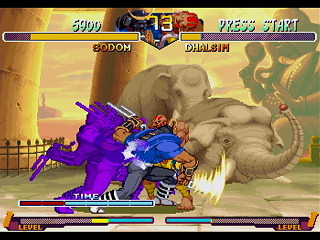 Sega Saturn Game - Street Fighter Zero 2' (Satakore) (Japan) [T-1244G] - ストリートファイターＺＥＲＯ２′　（サタコレ） - Screenshot #23