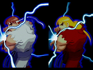 Sega Saturn Game - Street Fighter Zero 2' (Satakore) (Japan) [T-1244G] - ストリートファイターＺＥＲＯ２′　（サタコレ） - Screenshot #9