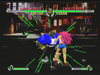 Sega Saturn Game - Final Fight Revenge (Kakuchou Ram Cartridge 4MB Fuzoku) (Japan) [T-1248G] - ファイナルファイトリベンジ　（拡張ラムカートリッジ４ＭＢ付属） - Screenshot #13