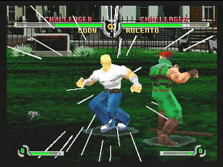 Sega Saturn Game - Final Fight Revenge (Kakuchou Ram Cartridge 4MB Fuzoku) (Japan) [T-1248G] - ファイナルファイトリベンジ　（拡張ラムカートリッジ４ＭＢ付属） - Screenshot #23