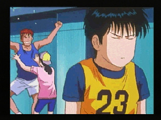 Sega Saturn Game - From TV Animation Slam Dunk I Love Basketball (Japan) [T-13301G] - テレビアニメ　スラムダンク　アイラブバスケットボール - Screenshot #11
