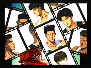 Sega Saturn Game - From TV Animation Slam Dunk I Love Basketball (Japan) [T-13301G] - テレビアニメ　スラムダンク　アイラブバスケットボール - Screenshot #2