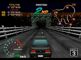 Sega Saturn Game - Touge King the Spirits (Japan) [T-14401G] - 峠キング・ザ・スピリッツ - Screenshot #10