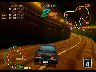 Sega Saturn Game - Touge King the Spirits (Japan) [T-14401G] - 峠キング・ザ・スピリッツ - Screenshot #11