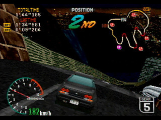 Sega Saturn Game - Touge King the Spirits (Japan) [T-14401G] - 峠キング・ザ・スピリッツ - Screenshot #12