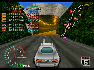 Sega Saturn Game - Touge King the Spirits (Japan) [T-14401G] - 峠キング・ザ・スピリッツ - Screenshot #23