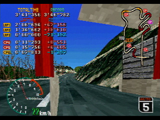 Sega Saturn Game - Touge King the Spirits (Japan) [T-14401G] - 峠キング・ザ・スピリッツ - Screenshot #34