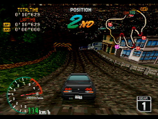 Sega Saturn Game - Touge King the Spirits (Japan) [T-14401G] - 峠キング・ザ・スピリッツ - Screenshot #9