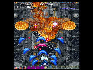 Sega Saturn Game - DonPachi (Japan) [T-14405G] - 首領蜂 - Screenshot #32