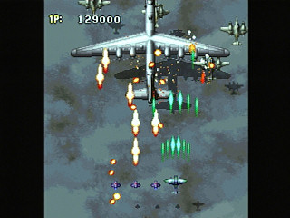 Sega Saturn Game - Strikers 1945 (Japan) [T-14407G] - ストライカーズ　１９４５ - Screenshot #5