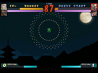 Sega Saturn Game - Groove on Fight ~Gouketsuji Ichizoku 3~ (Kakuchou Ram Cartridge-tsuki!) (Japan) [T-14413G] - グルーヴ　オン　ファイト　豪血寺一族３　（拡張ラムカートリッジ付き！） - Screenshot #32