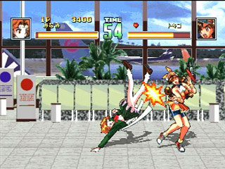 Sega Saturn Game - Seifuku Densetsu Pretty Fighter X (Japan) [T-15001G] - ～制服伝説～　プリティ・ファイター　Ｘ - Screenshot #17