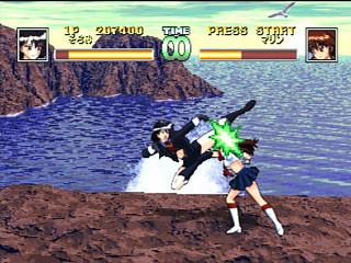 Sega Saturn Game - Seifuku Densetsu Pretty Fighter X (Japan) [T-15001G] - ～制服伝説～　プリティ・ファイター　Ｘ - Screenshot #20