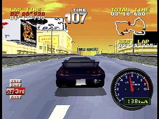 Sega Saturn Game - Shutokou Battle '97 ~Tsuchiya Keiichi & Bandou Masaaki~ (Japan) [T-15019G] - 首都高バトル’９７ - Screenshot #28