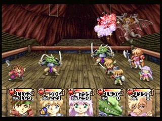 Sega Saturn Game - Albert Odyssey Gaiden ~Legend of Eldean~ (Shokai Press Gentei) (Japan) [T-1507G] - アルバートオデッセイ　外伝　～レジェンド　オブ　エルディーン～　（初回プレス限定） - Screenshot #93