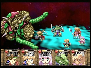 Sega Saturn Game - Albert Odyssey Gaiden ~Legend of Eldean~ (Japan) [T-1514G] - アルバートオデッセイ　外伝　～レジェンド　オブ　エルディーン～ - Screenshot #126