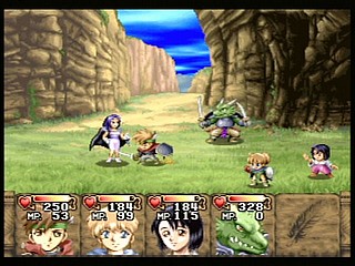 Sega Saturn Game - Albert Odyssey Gaiden ~Legend of Eldean~ (Japan) [T-1514G] - アルバートオデッセイ　外伝　～レジェンド　オブ　エルディーン～ - Screenshot #36