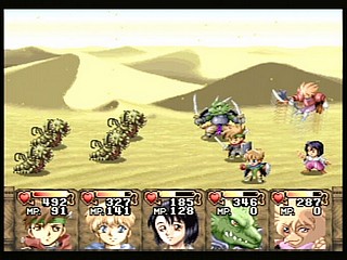 Sega Saturn Game - Albert Odyssey Gaiden ~Legend of Eldean~ (Japan) [T-1514G] - アルバートオデッセイ　外伝　～レジェンド　オブ　エルディーン～ - Screenshot #53