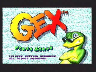Sega Saturn Game - Gex (Europe) [T-15904H-50] - Screenshot #1