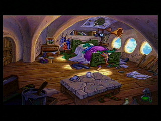 Sega Saturn Game - Blazing Dragons (Europe - France) [T-15913H-09] - Screenshot #10