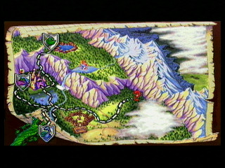 Sega Saturn Game - Blazing Dragons (Europe - France) [T-15913H-09] - Screenshot #20