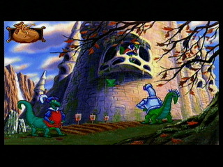 Sega Saturn Game - Blazing Dragons (Europe - France) [T-15913H-09] - Screenshot #22