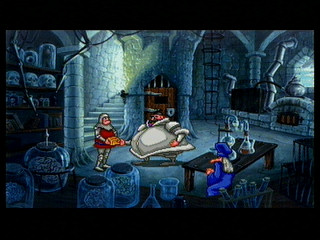 Sega Saturn Game - Blazing Dragons (Europe - France) [T-15913H-09] - Screenshot #8