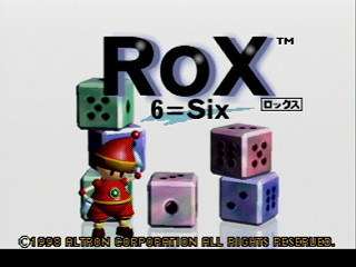 Sega Saturn Game - Rox 6=Six (Japan) [T-16612G] - ＲＯＸ　―ロックス― - Screenshot #2