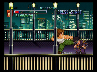 Sega Saturn Game - Crows ~The Battle Action for SegaSaturn~ (Japan) [T-16806G] - クローズ　～ＴＨＥ　ＢＡＴＴＬＥ　ＡＣＴＩＯＮ　ＦＯＲ　ＳＥＧＡＳＡＴＵＲＮ～ - Screenshot #12