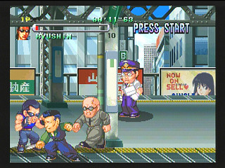 Sega Saturn Game - Crows ~The Battle Action for SegaSaturn~ (Japan) [T-16806G] - クローズ　～ＴＨＥ　ＢＡＴＴＬＥ　ＡＣＴＩＯＮ　ＦＯＲ　ＳＥＧＡＳＡＴＵＲＮ～ - Screenshot #30