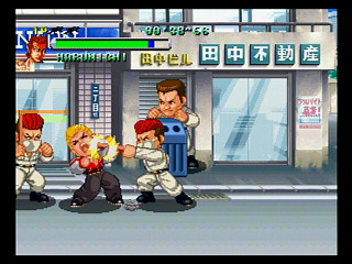 Sega Saturn Game - Crows ~The Battle Action for SegaSaturn~ (Japan) [T-16806G] - クローズ　～ＴＨＥ　ＢＡＴＴＬＥ　ＡＣＴＩＯＮ　ＦＯＲ　ＳＥＧＡＳＡＴＵＲＮ～ - Screenshot #4