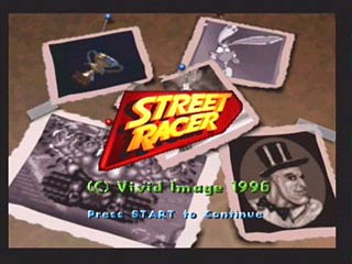 Sega Saturn Game - Street Racer (Europe) [T-17702H-50] - Screenshot #1
