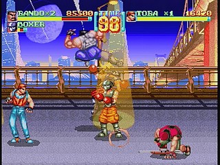 Sega Saturn Game - Nekketsu Oyako (Japan) [T-1802G] - 熱血親子 - Screenshot #10