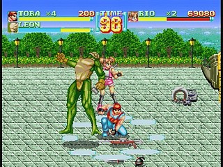 Sega Saturn Game - Nekketsu Oyako (Japan) [T-1802G] - 熱血親子 - Screenshot #27