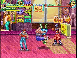 Sega Saturn Game - Nekketsu Oyako (Japan) [T-1802G] - 熱血親子 - Screenshot #9