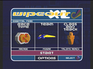 Sega Saturn Game - WipEout XL (Japan) [T-18619G] - ワイプアウトＸＬ - Screenshot #2