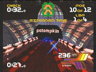 Sega Saturn Game - WipEout XL (Japan) [T-18619G] - ワイプアウトＸＬ - Screenshot #22