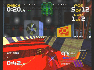 Sega Saturn Game - WipEout XL (Japan) [T-18619G] - ワイプアウトＸＬ - Screenshot #3