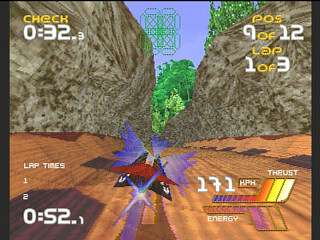 Sega Saturn Game - WipEout XL (Japan) [T-18619G] - ワイプアウトＸＬ - Screenshot #4