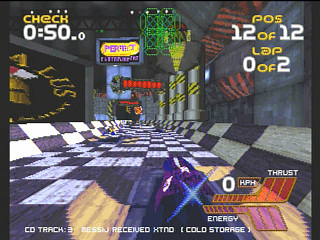 Sega Saturn Game - WipEout XL (Japan) [T-18619G] - ワイプアウトＸＬ - Screenshot #5