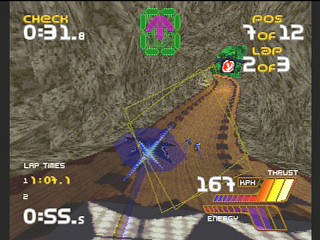 Sega Saturn Game - WipEout XL (Japan) [T-18619G] - ワイプアウトＸＬ - Screenshot #7