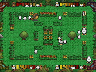 Sega Saturn Game - Motteke Tamago with Ganbare! Kamonohashi (Japan) [T-18712G] - もってけたまご　ｗｉｔｈ　がんばれ！　かものはし - Screenshot #23